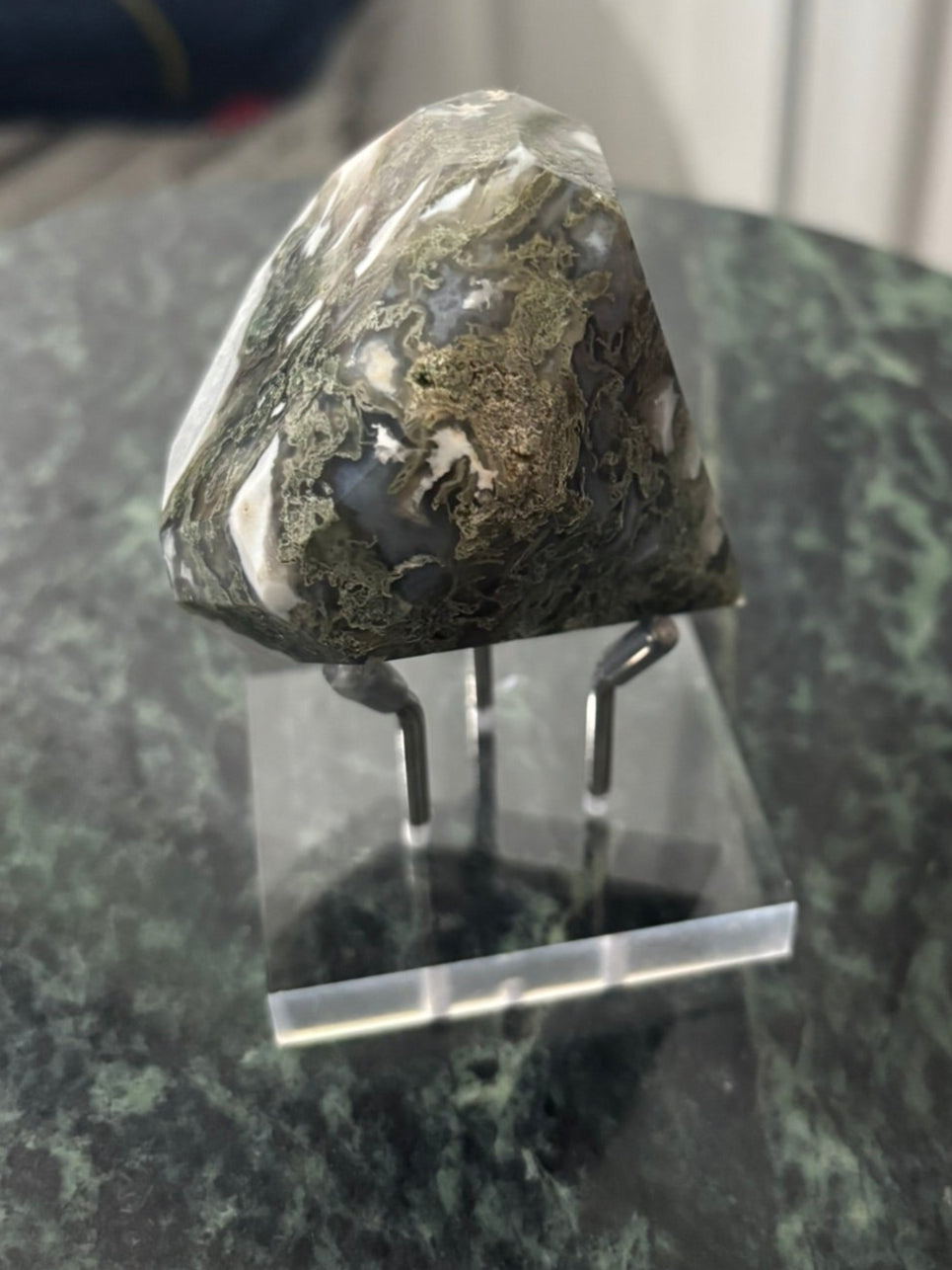 Moss Agate Diamond