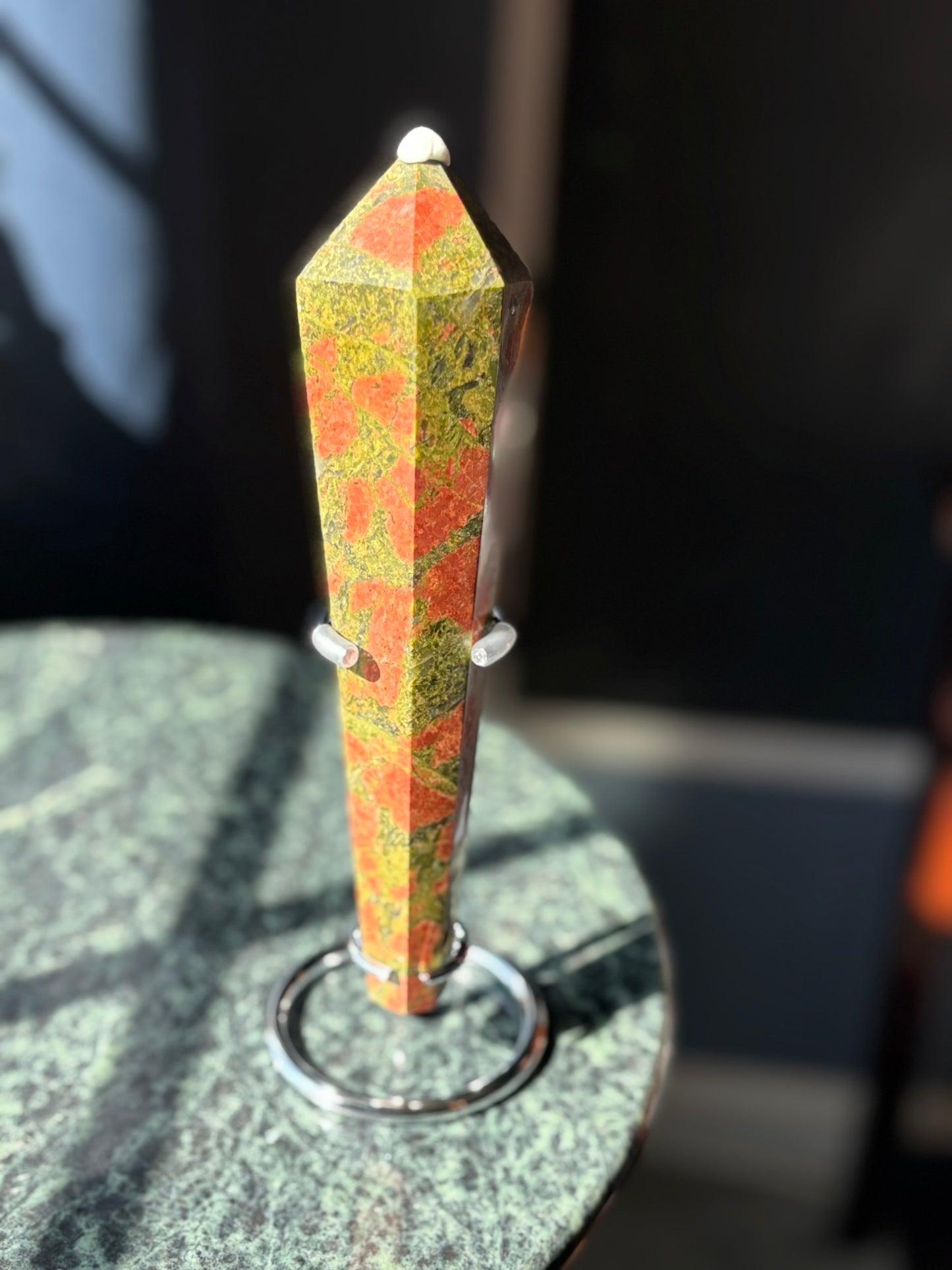 Unakite Wand