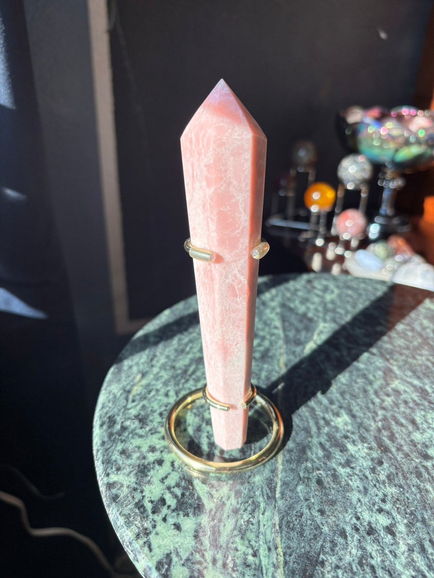 Pink Opal Wand