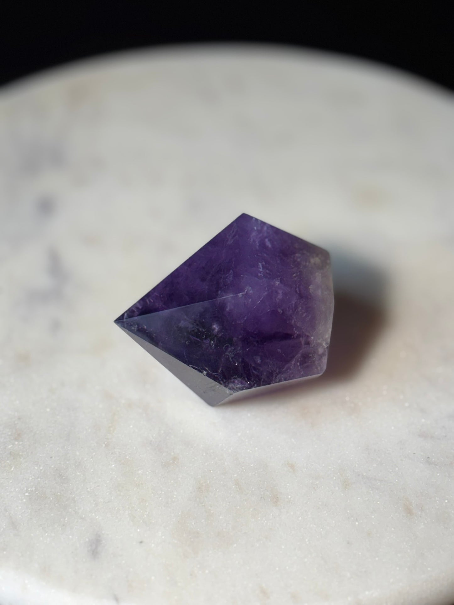 Amethyst Cupcake Crystal
