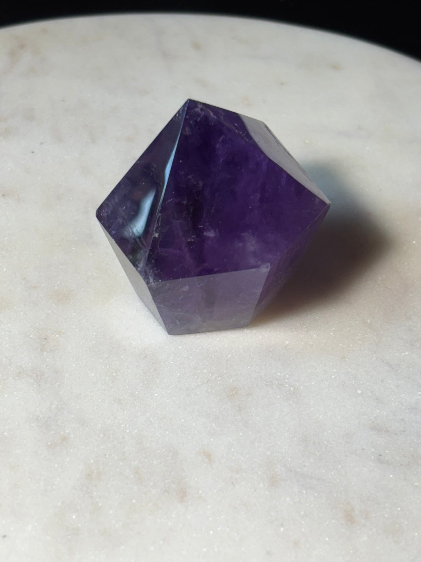 Amethyst Cupcake Crystal