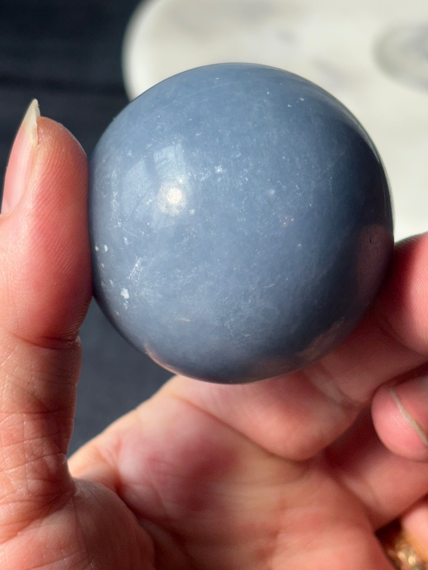 Angelite Sphere