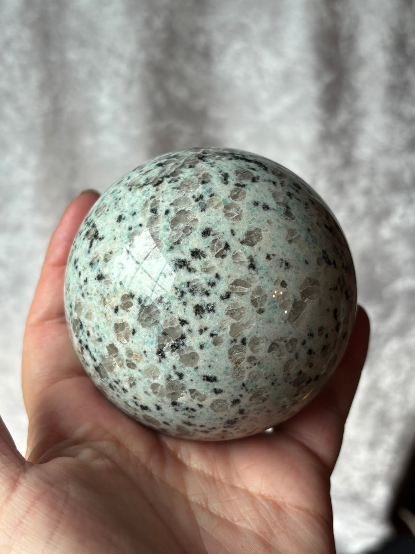 Kiwi Jasper Sphere