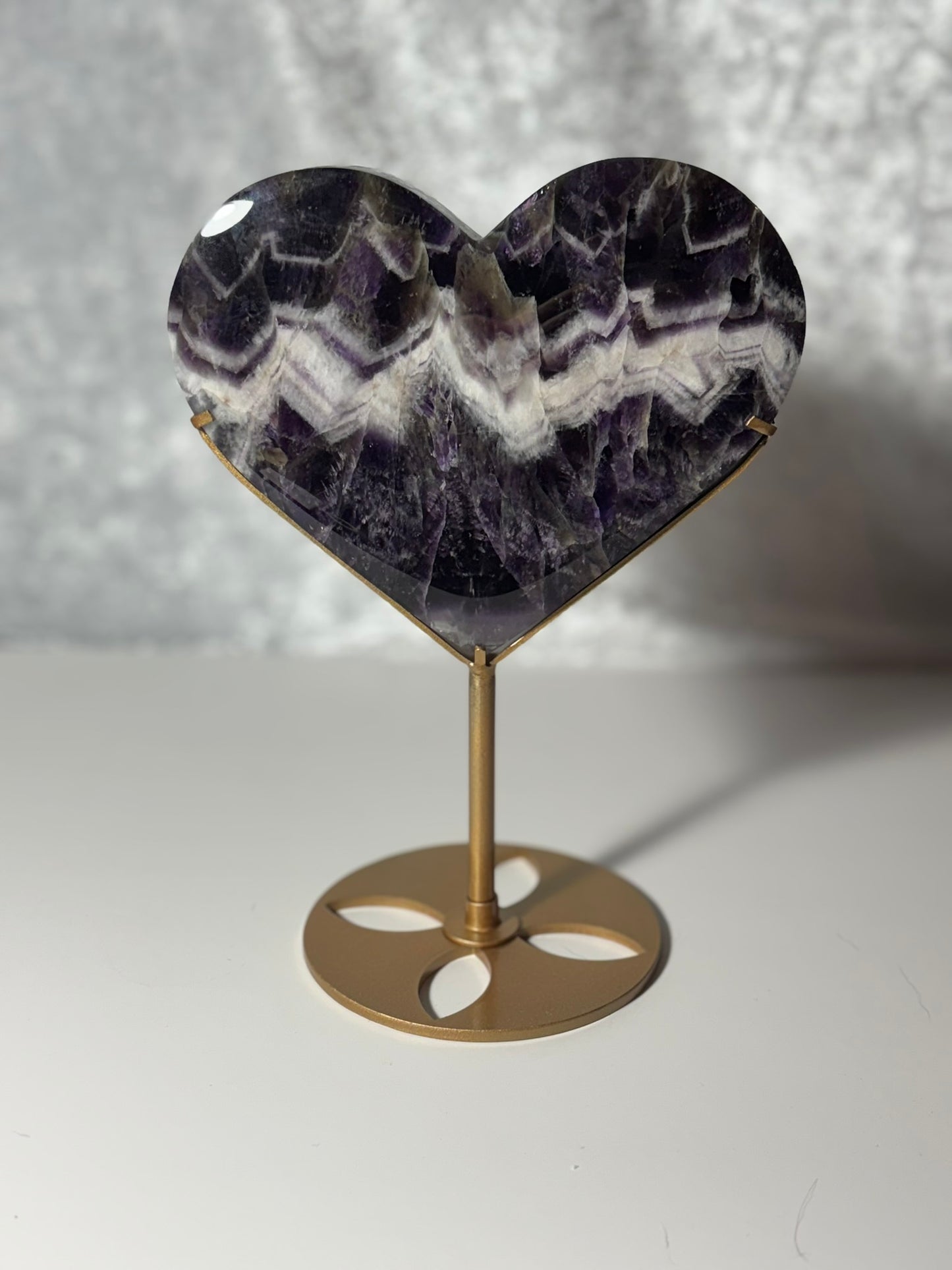 Dream Amethyst Heart