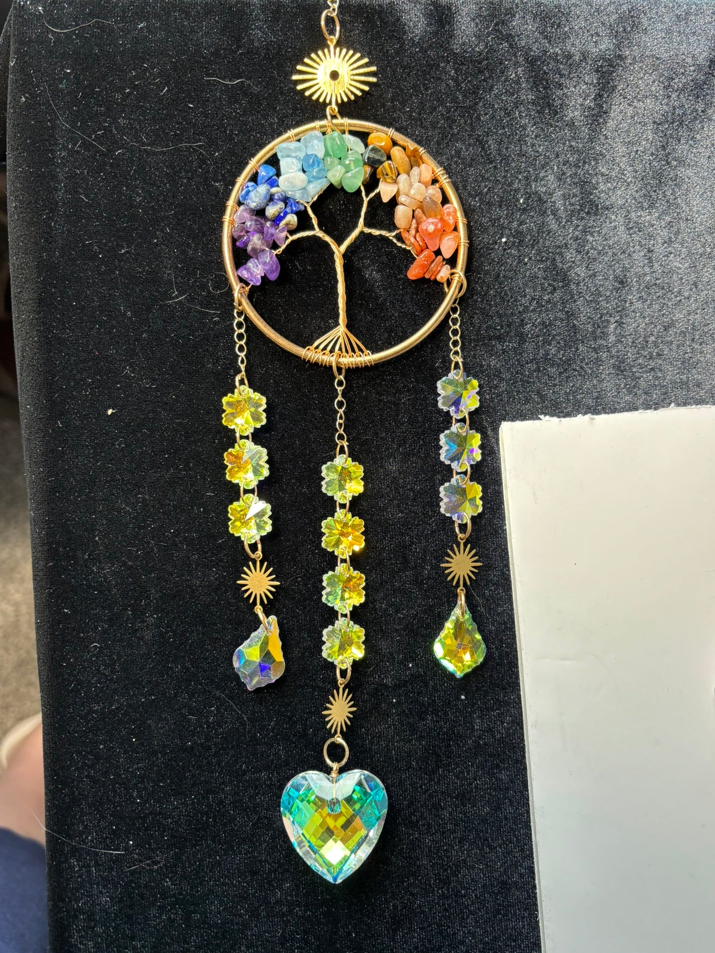 Rainbow Tree of Life Window Sun Catcher