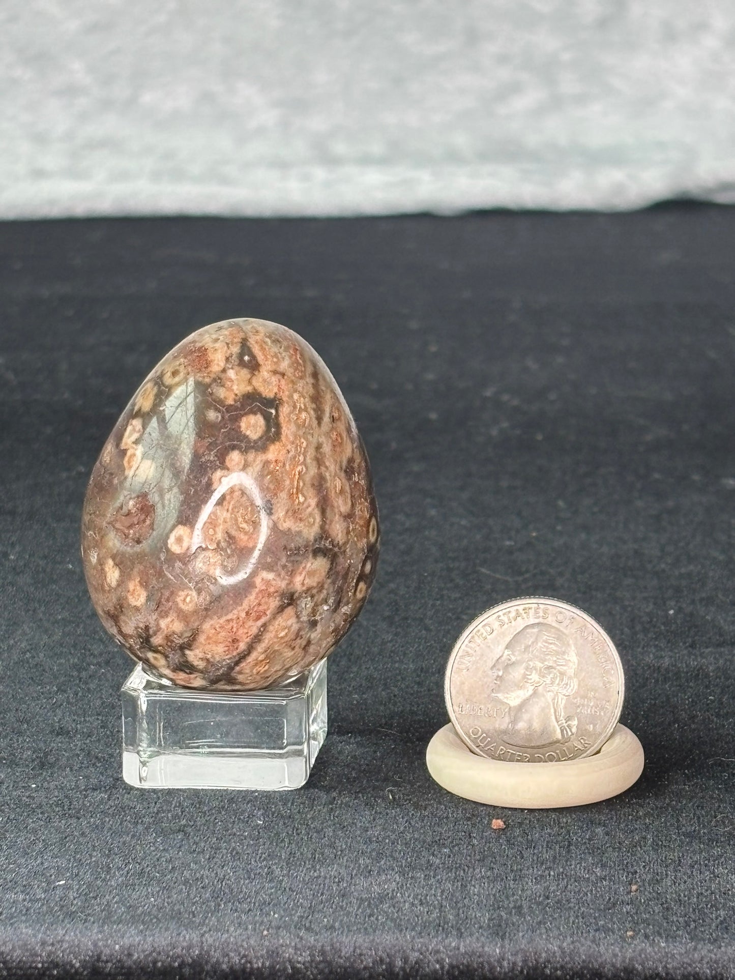 Ocean Jasper Smooth Polish Egg