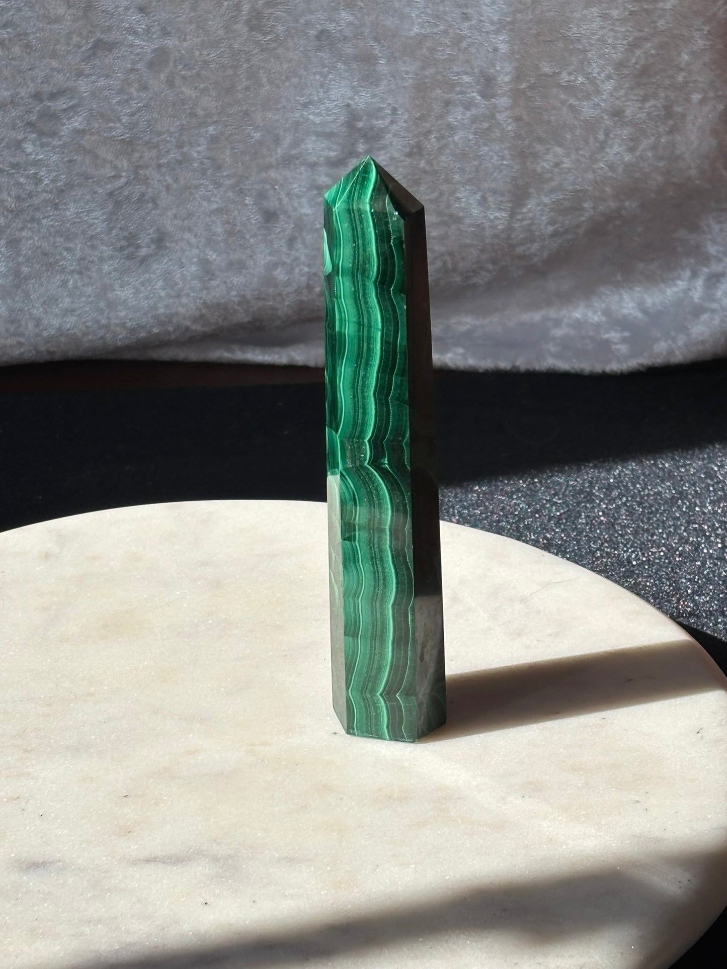 Malachite Slim Tower