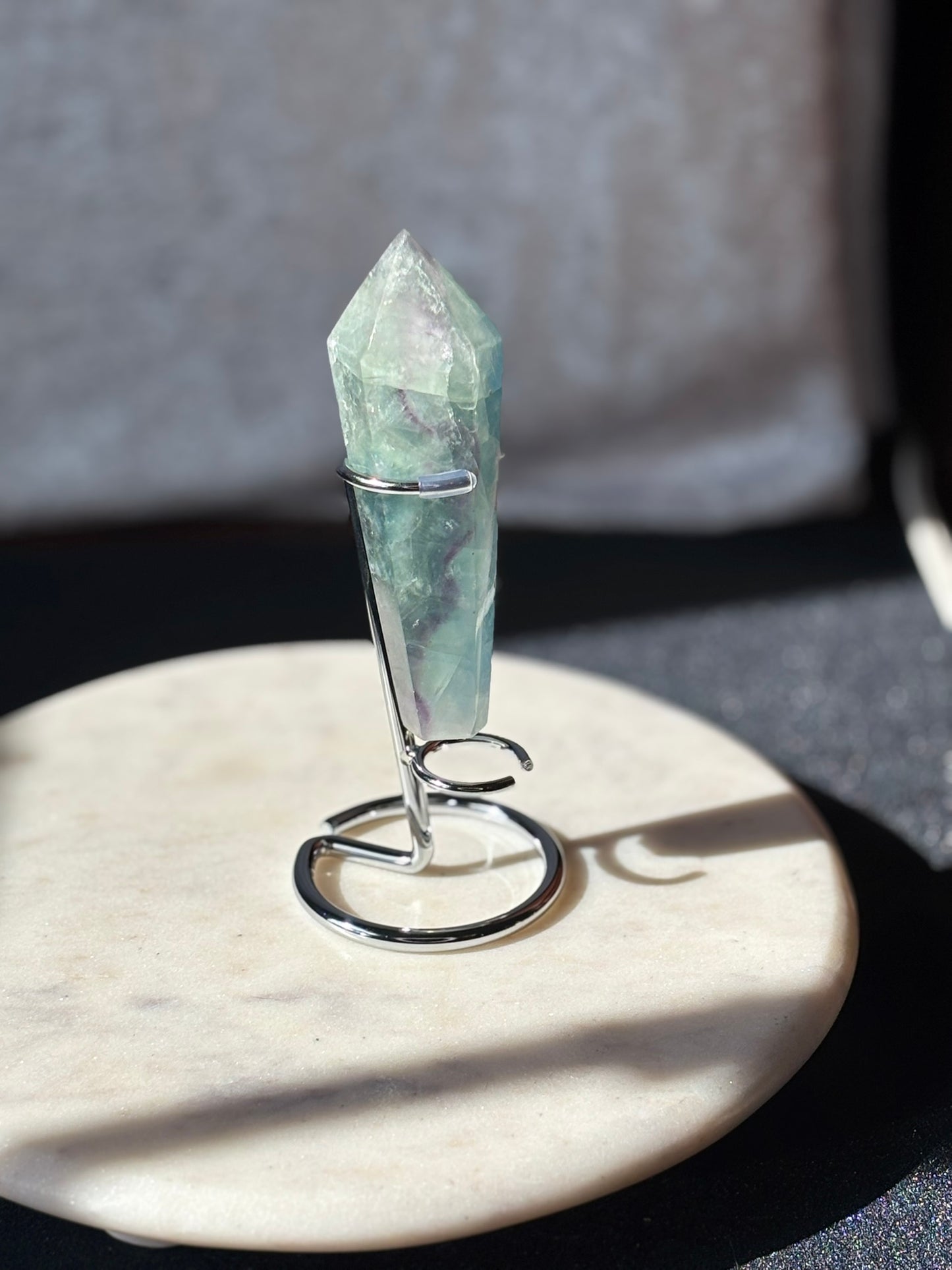 Green Fluorite Wand