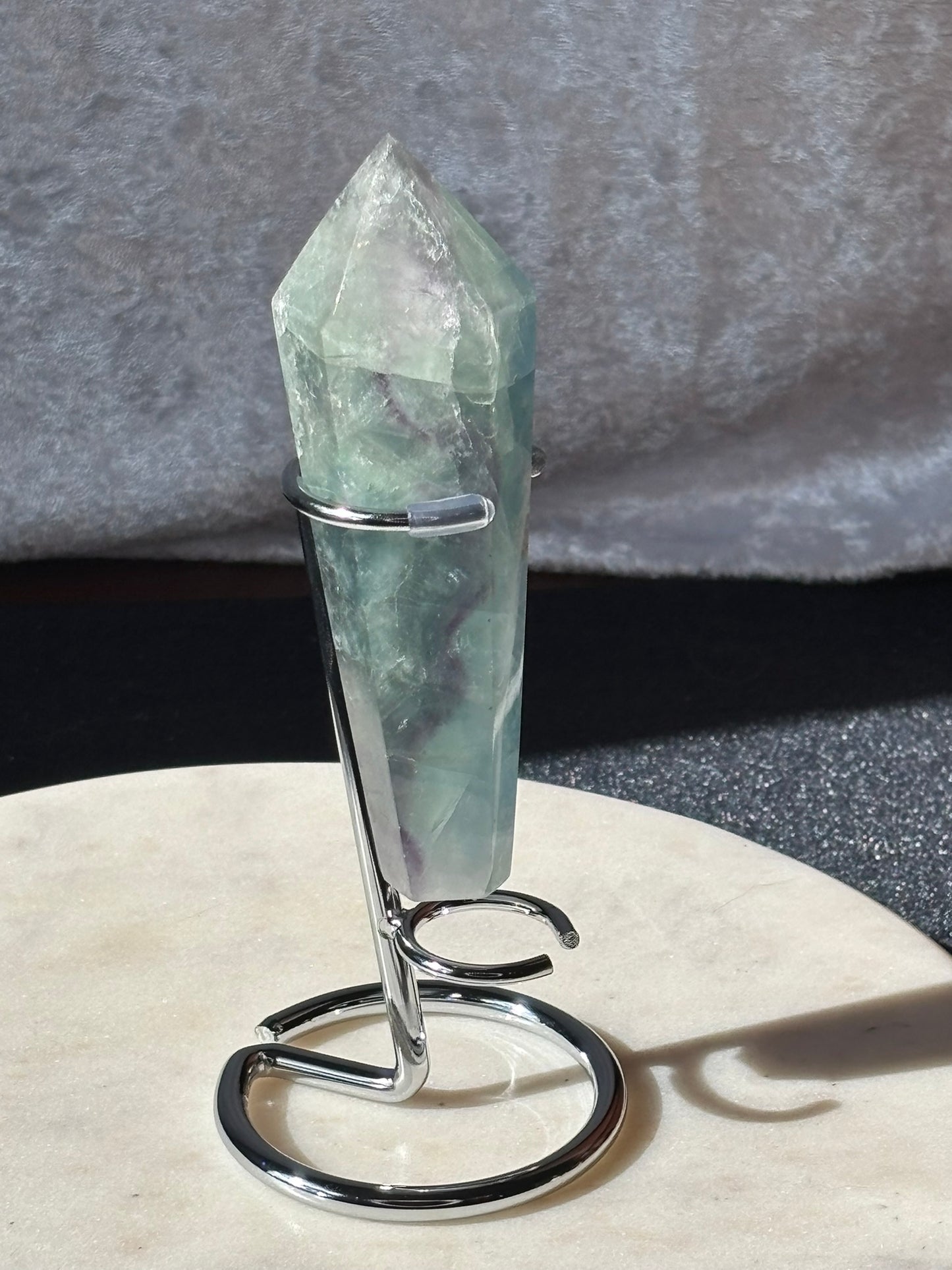 Green Fluorite Wand