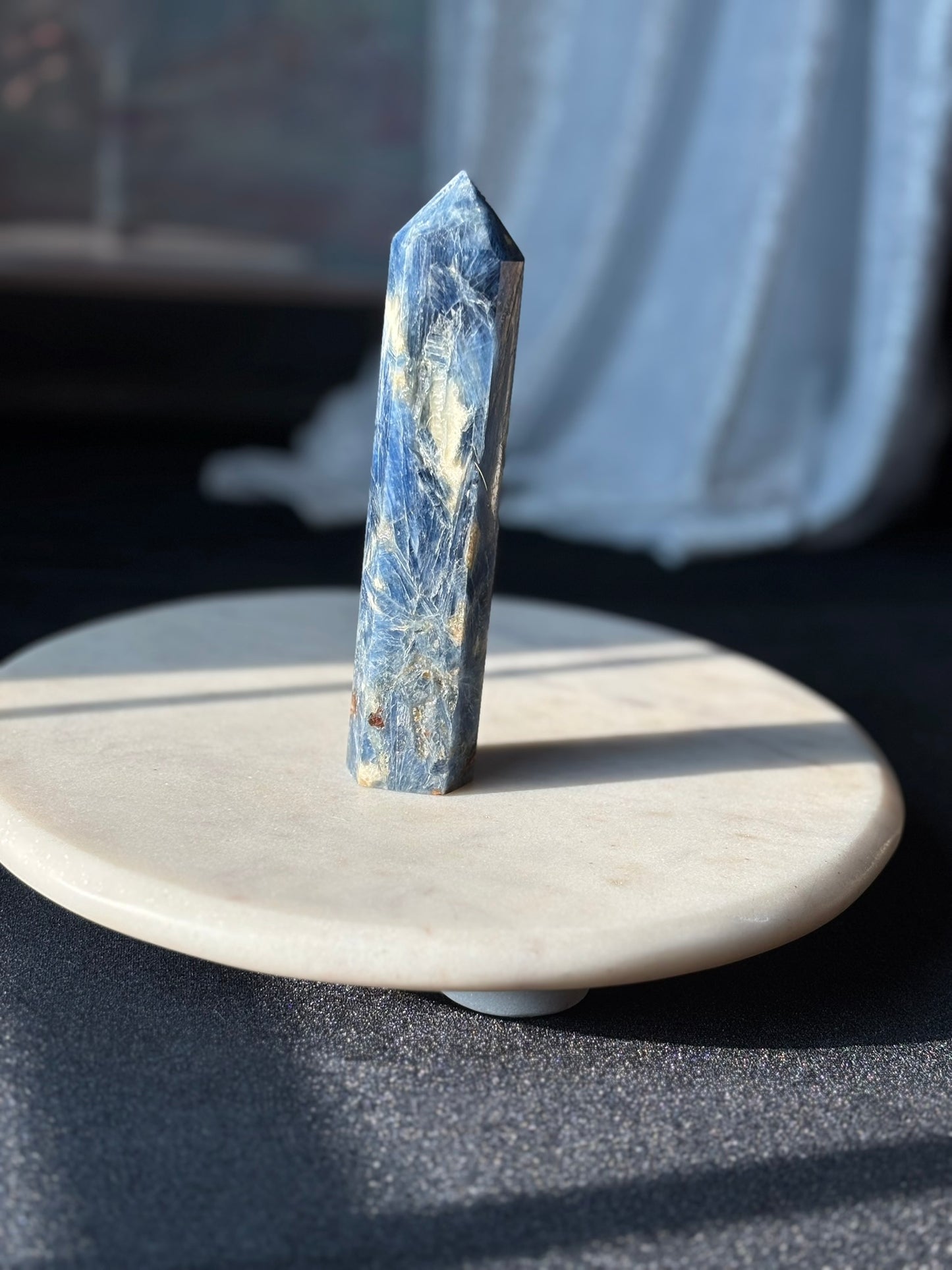Blue Kyanite Tower