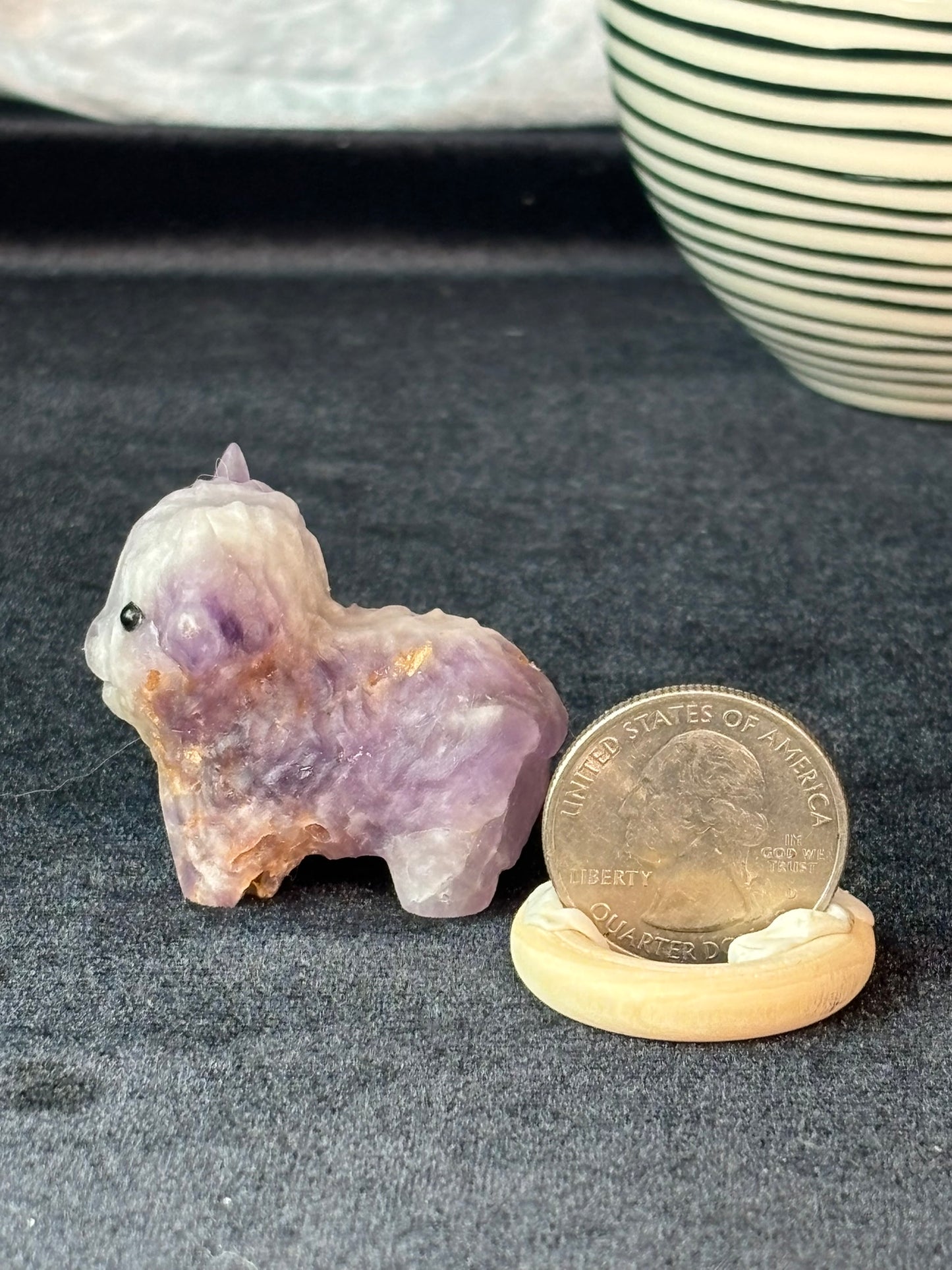 Dream Amethyst Highland Cow