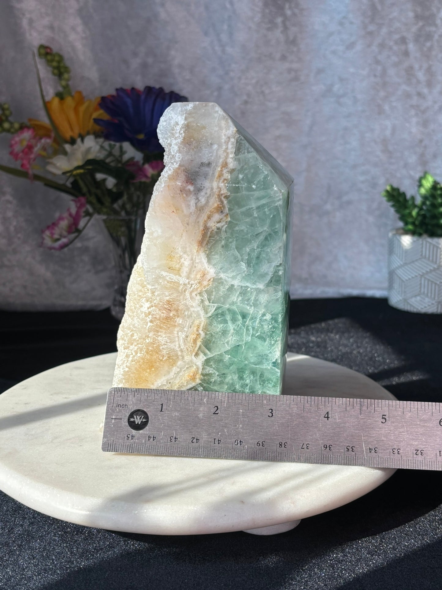 Baja Fluorite Chunky Fluorite Tower
