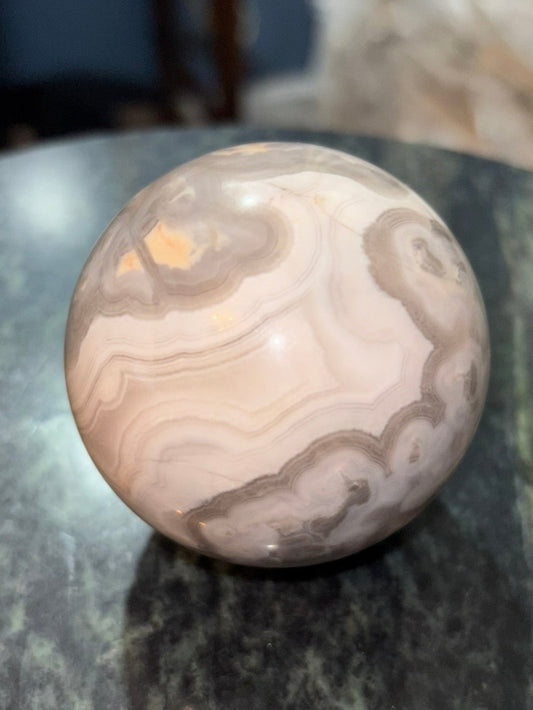 White Mexican Agate Sphere