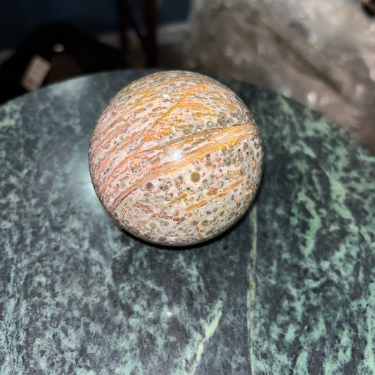 Leopard Skin Jasper Sphere