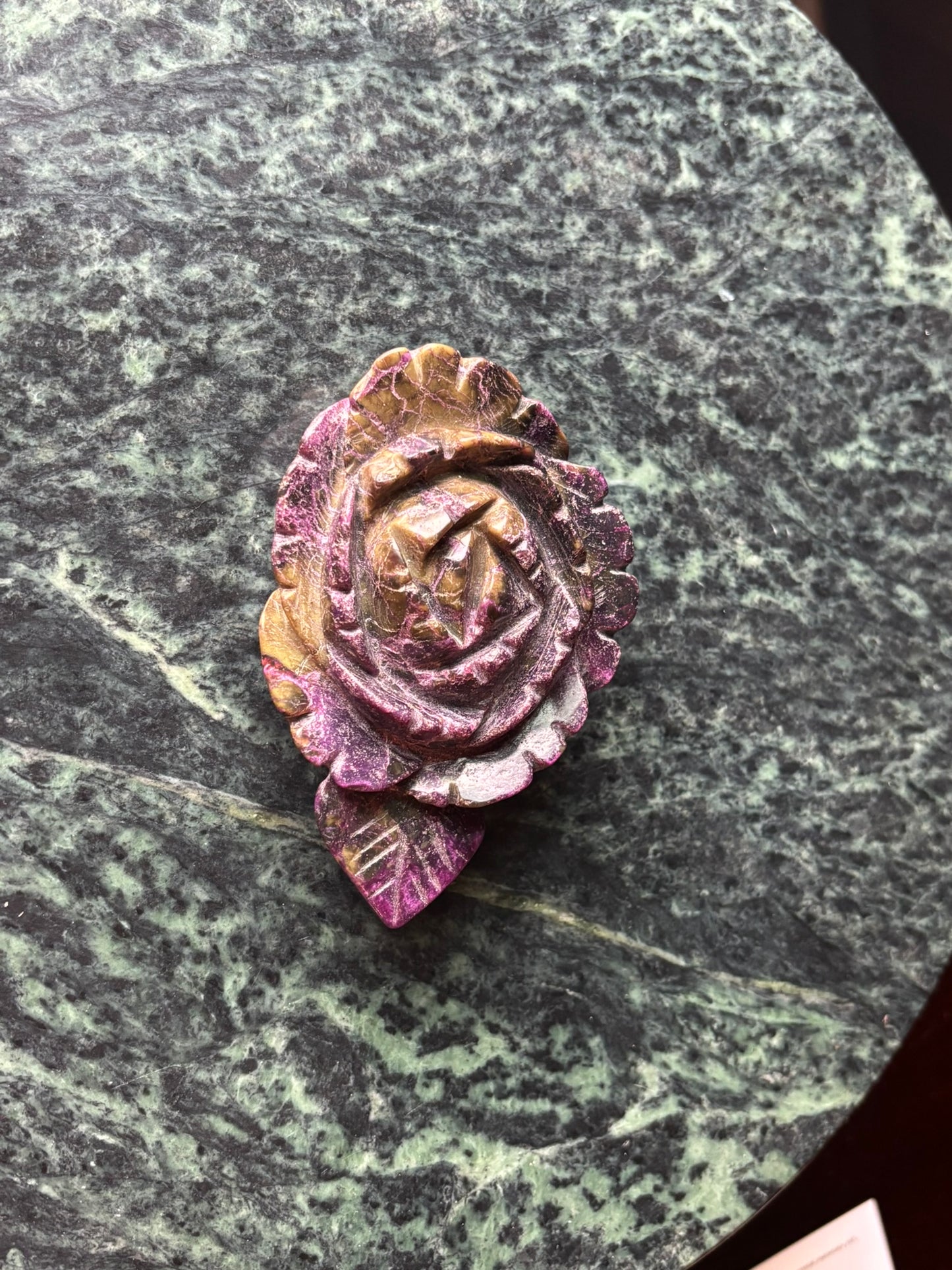Atlantisite Carved Rose