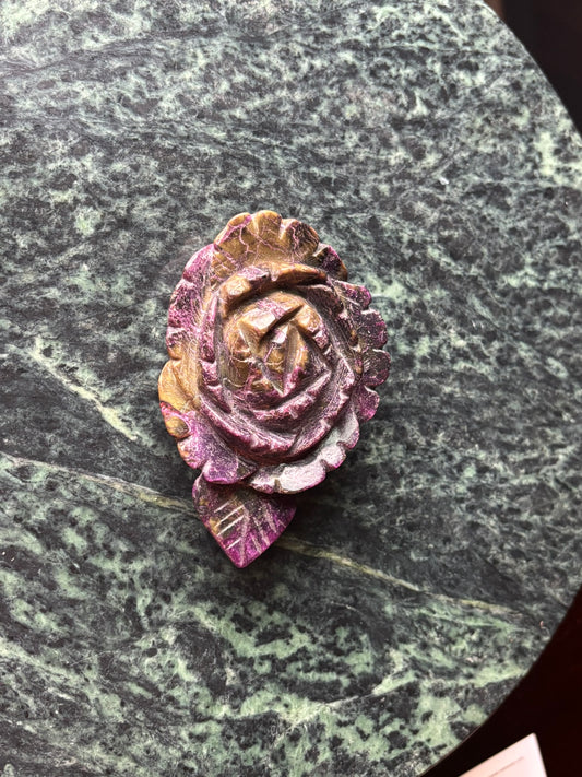 Atlantisite Carved Rose