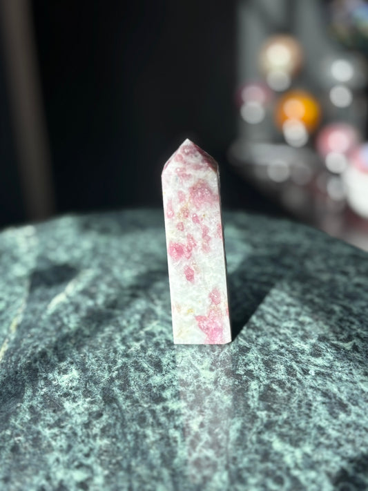 Plum Tourmaline Tower