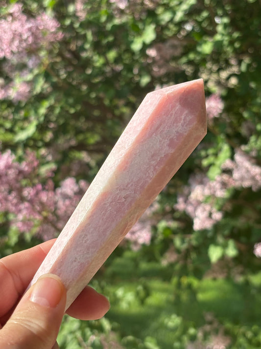 Pink Opal Wand