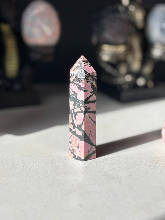 Rhodonite Tower