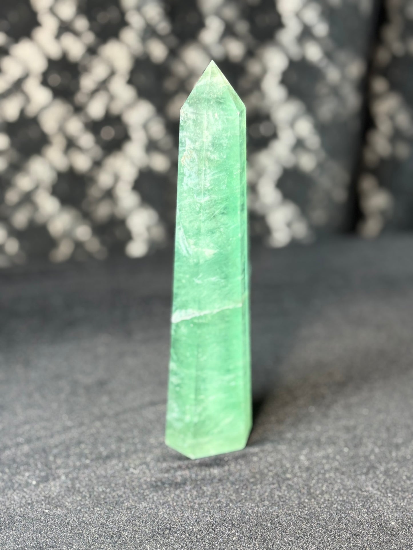 Green Fluorite Tower