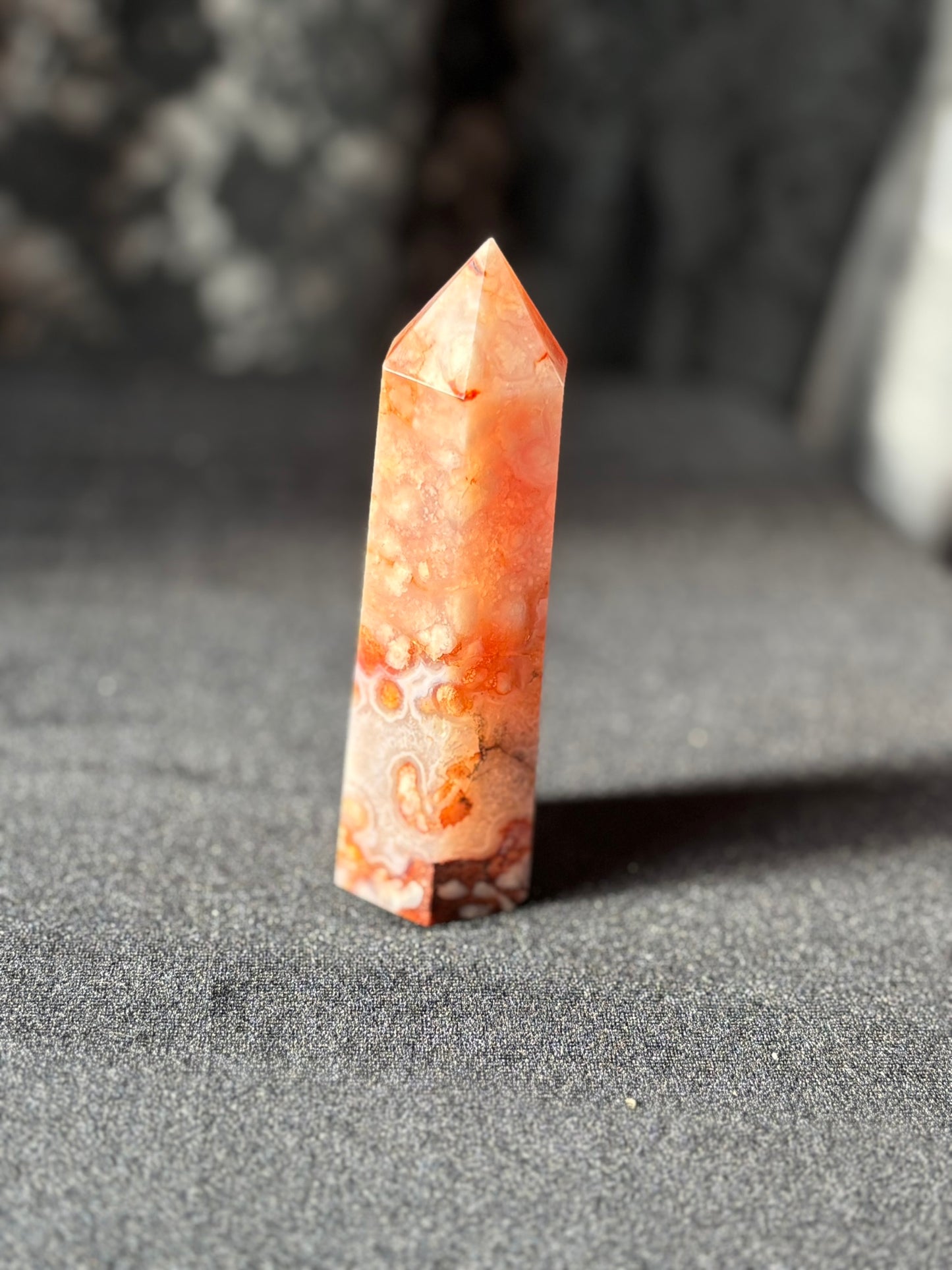 Carnelian Flower Tower