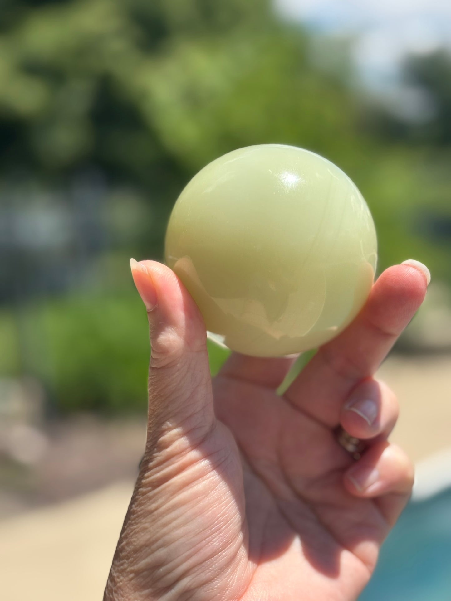 Afghan Jade Sphere