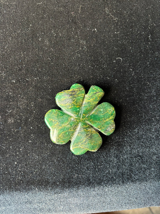 Fuchsite Shamrock