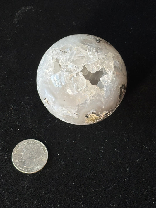 Agate Geode Sphere