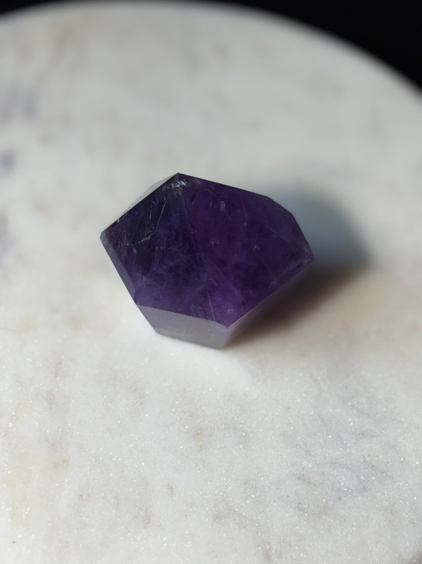 Amethyst Cupcake Crystal