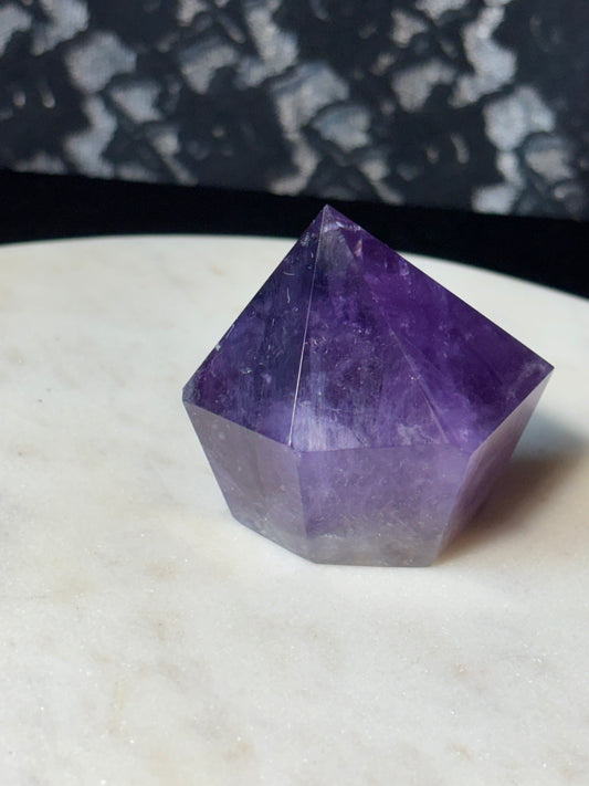Amethyst Cupcake Crystal