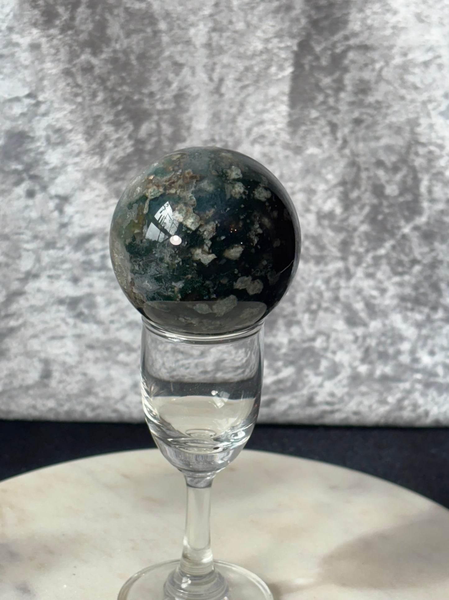 Moss Agate Sphere