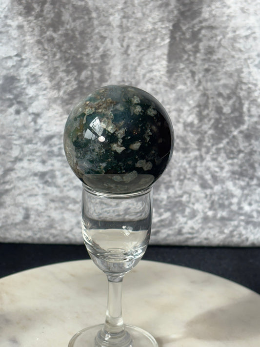 Moss Agate Sphere