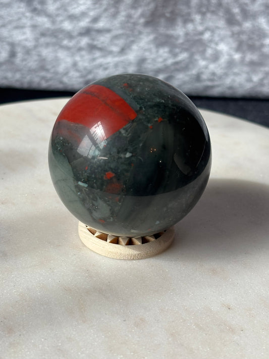 African Bloodstone Sphere