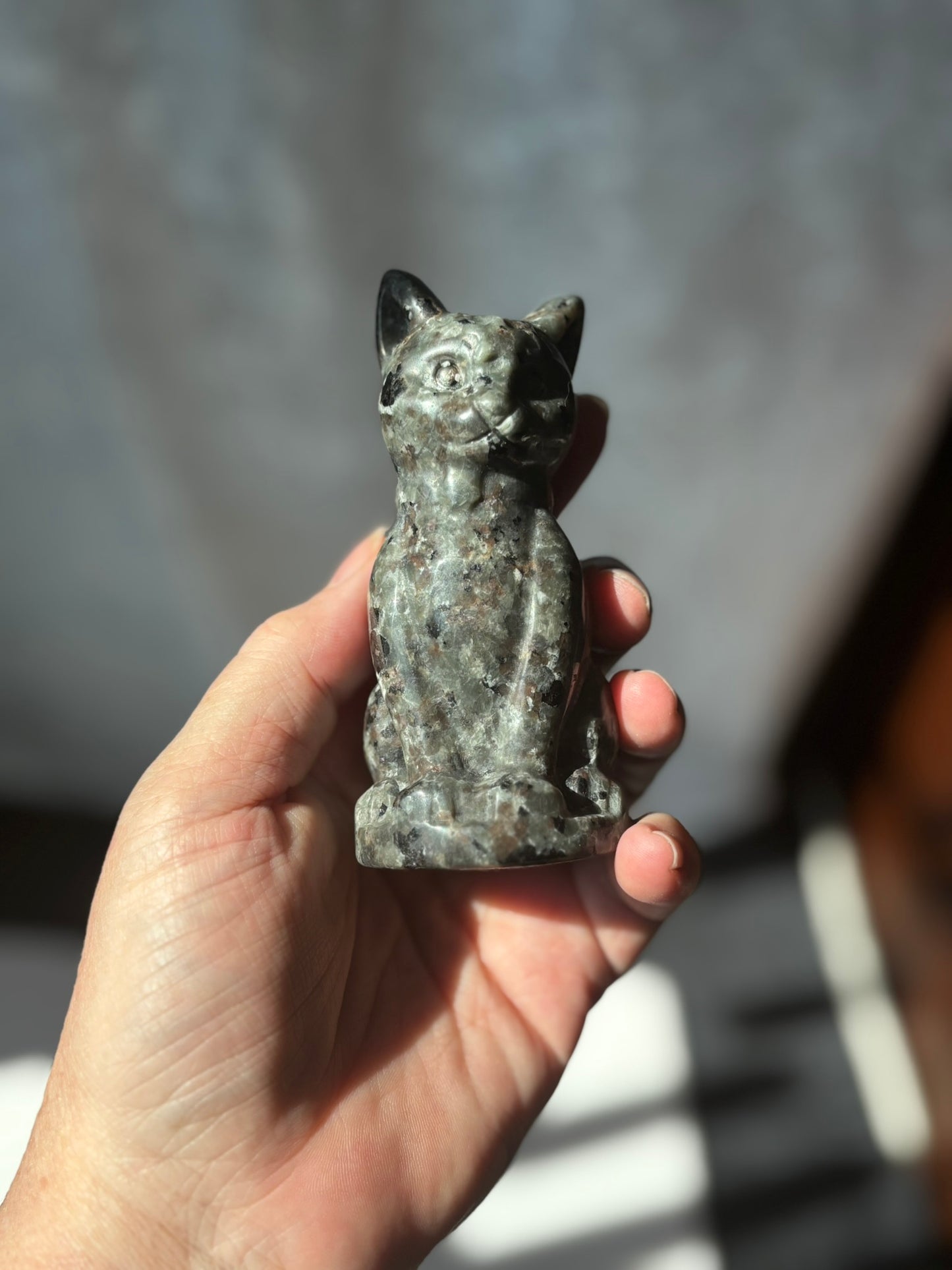 Yooperlite Sitting Cat