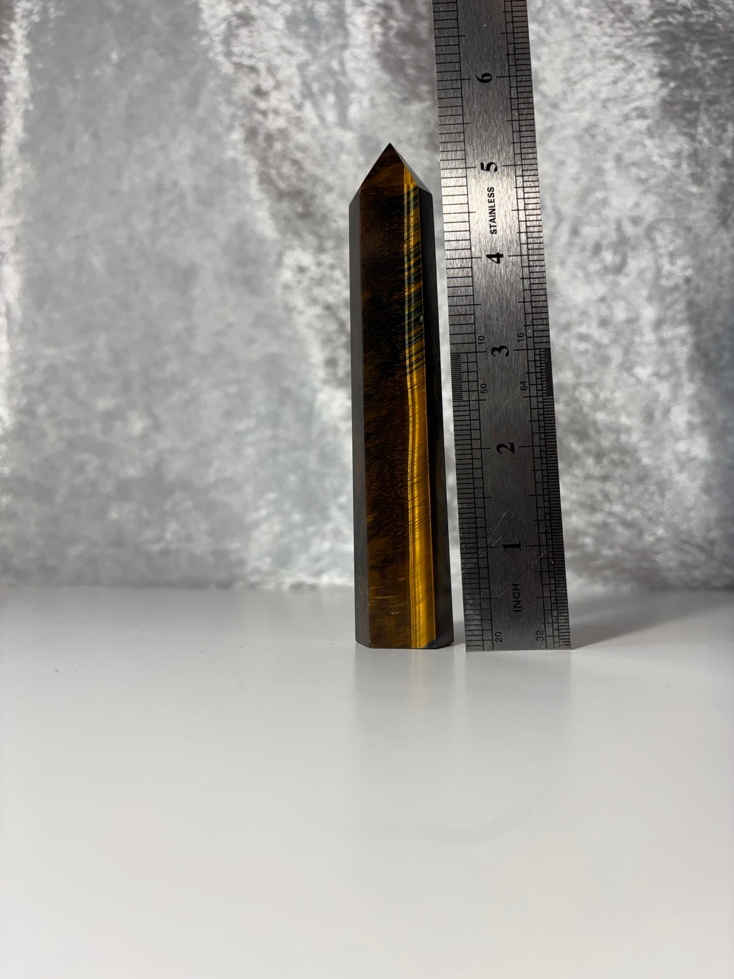Blue & Yellow Tiger's Eye Tower