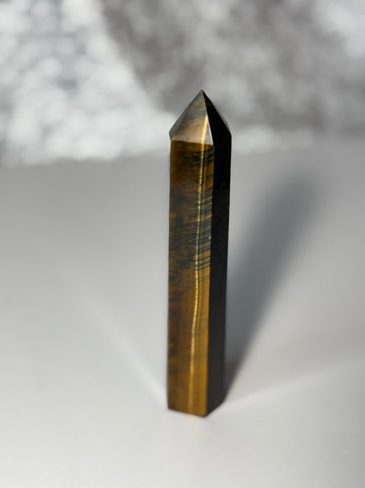 Blue & Yellow Tiger's Eye Tower