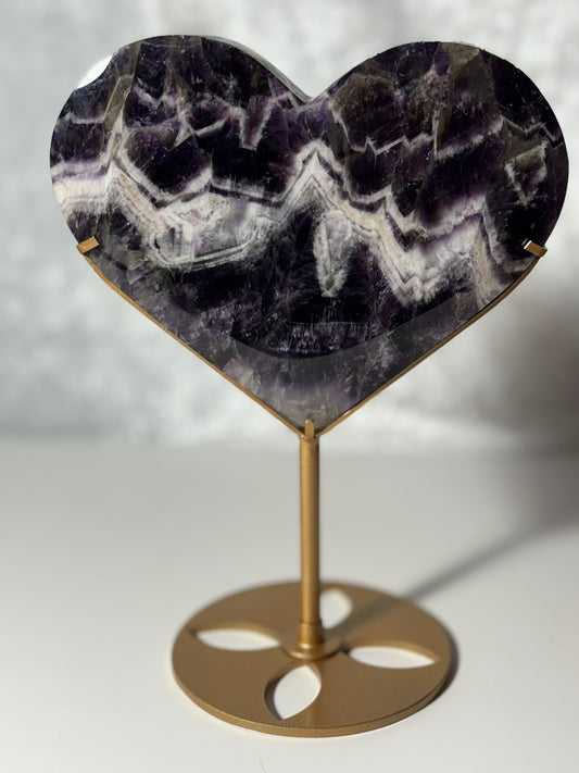 Dream Amethyst Heart