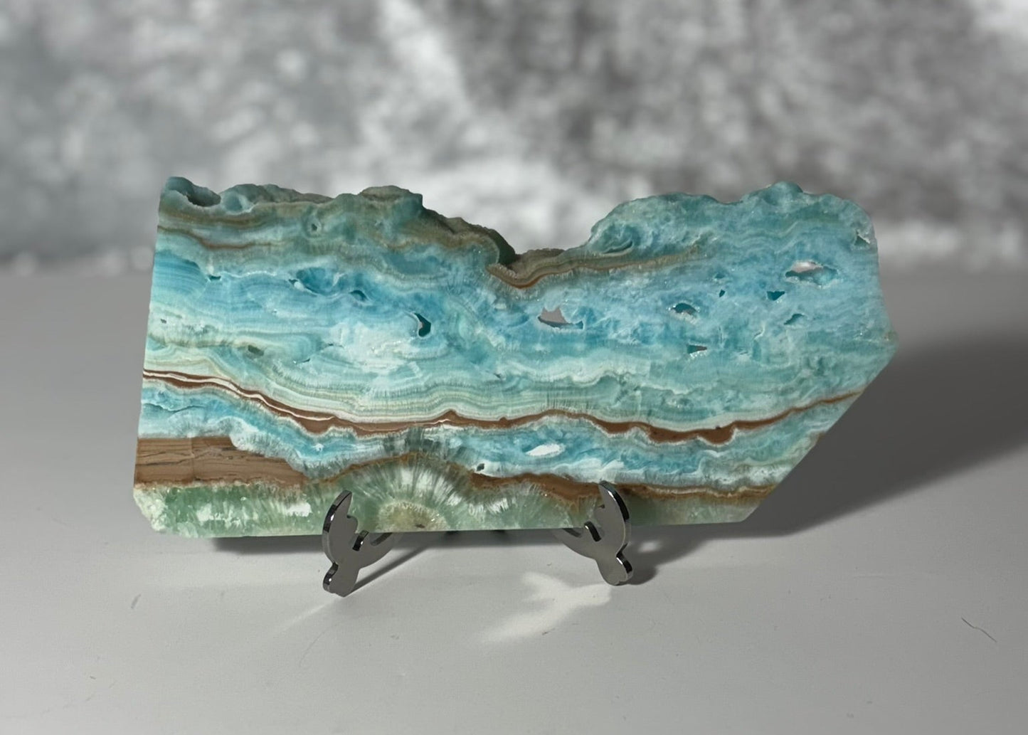 Hemimorphite Slab