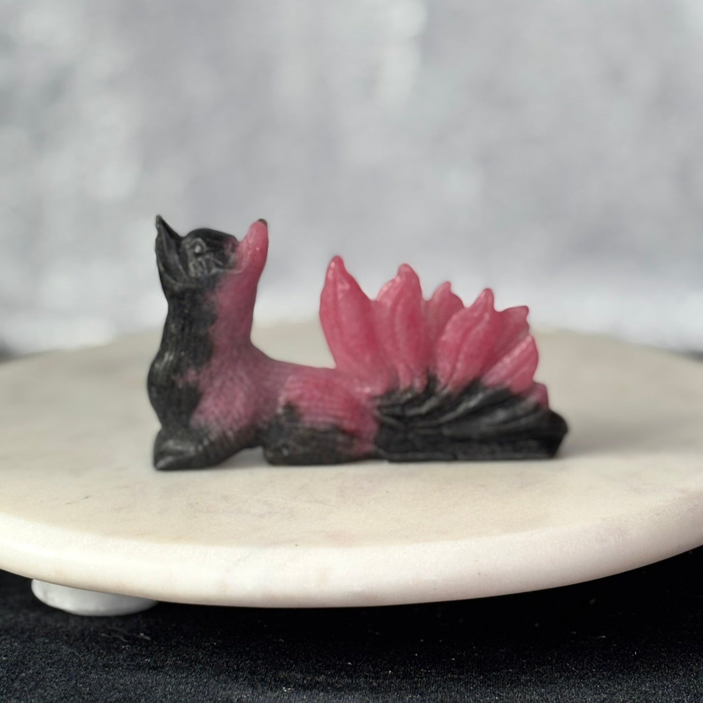 Rhodonite 9 Tail Fox