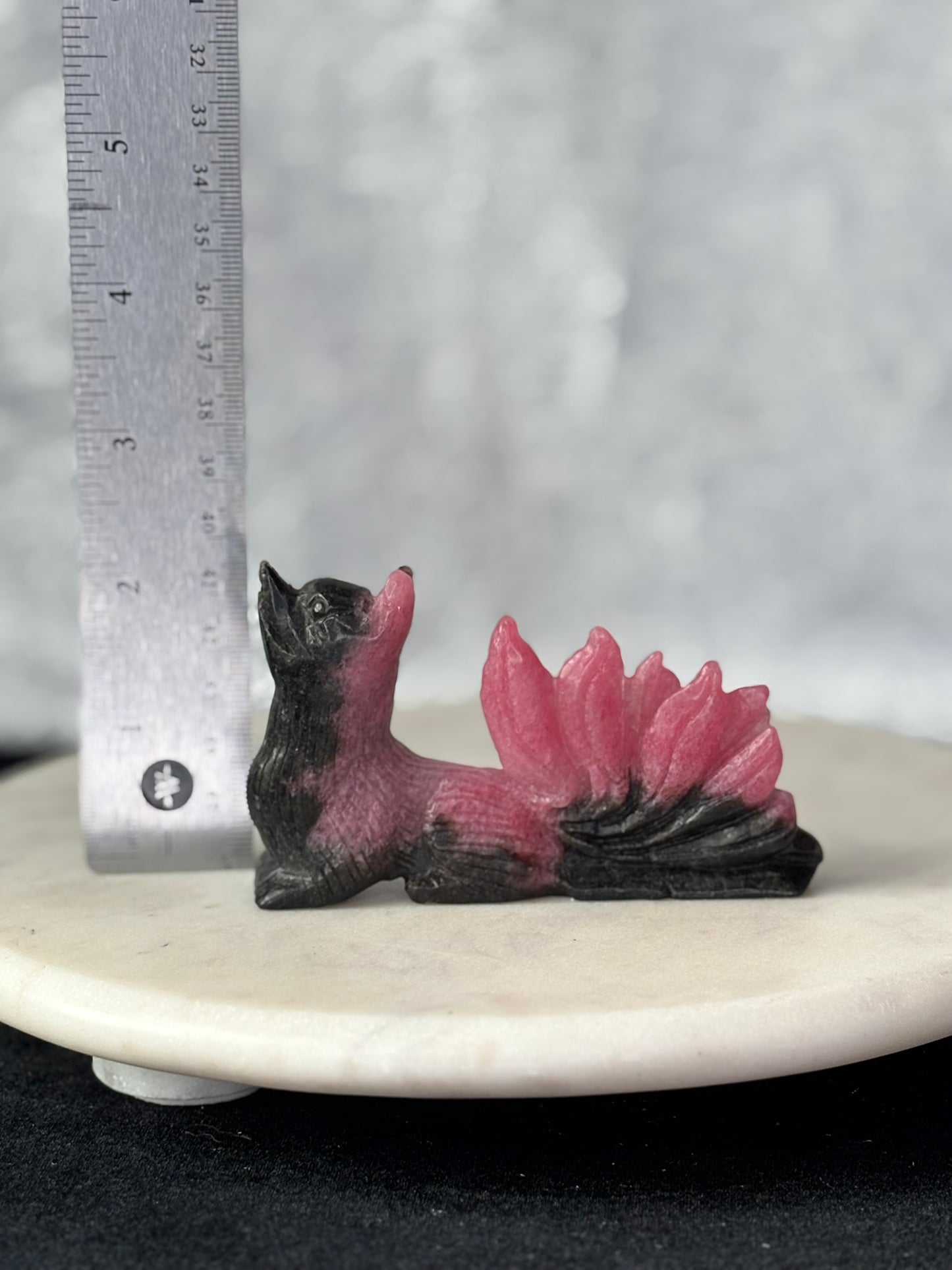 Rhodonite 9 Tail Fox