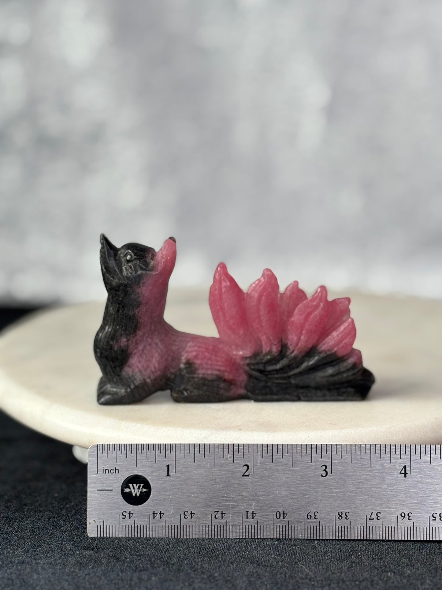 Rhodonite 9 Tail Fox
