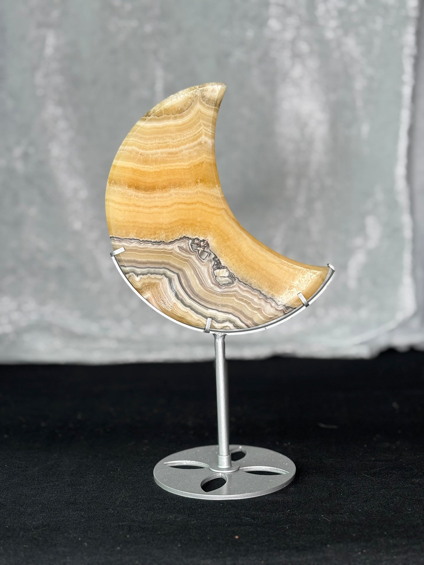 Mexican Calcite Moon (yellow)