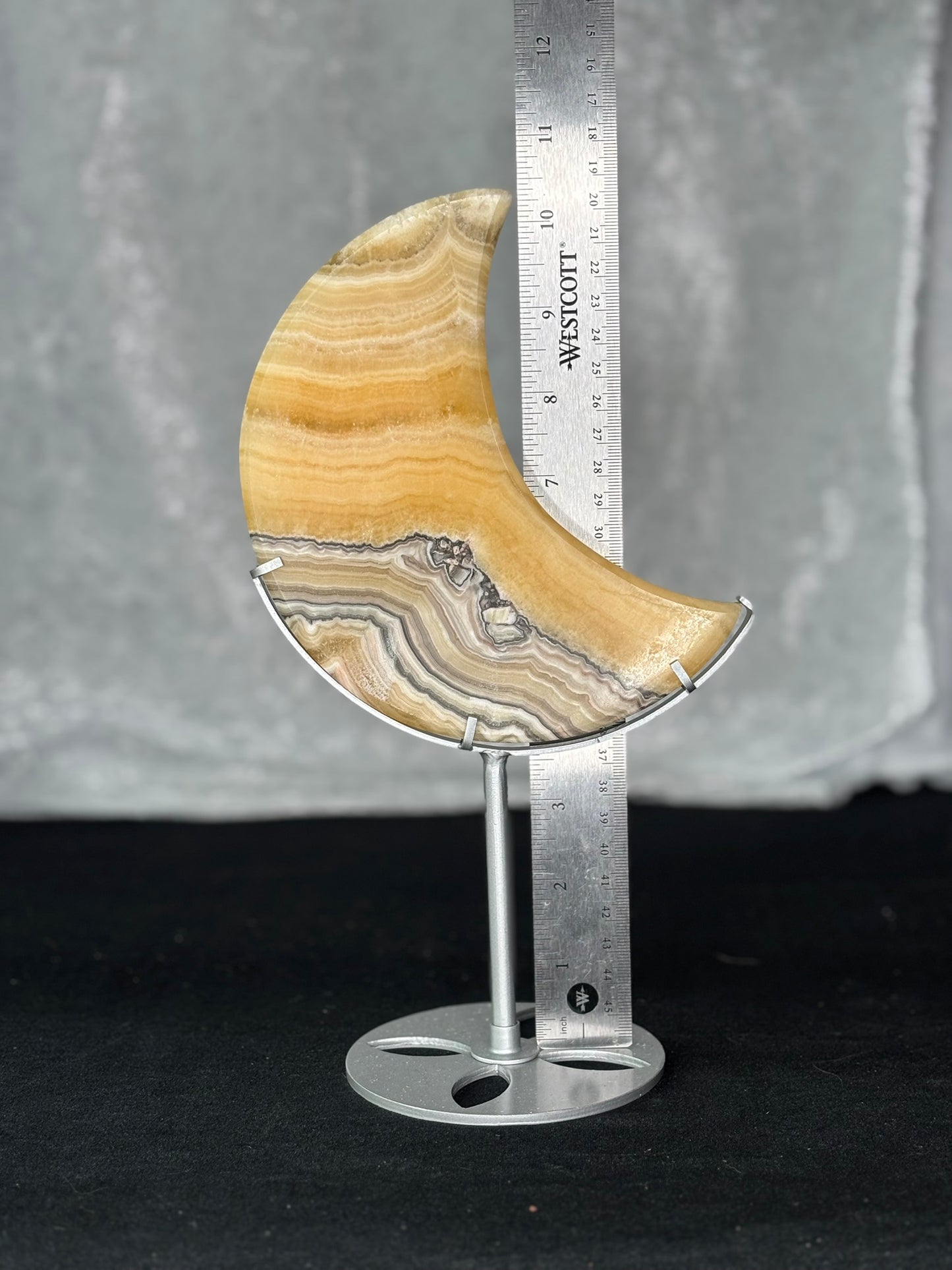 Mexican Calcite Moon (yellow)