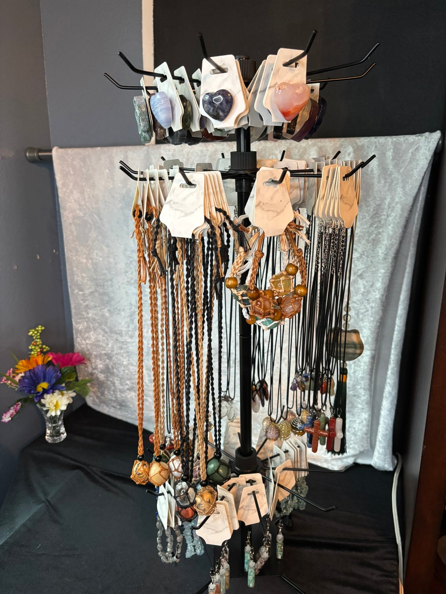 Animal Faces Carved Palm & Worry Stones