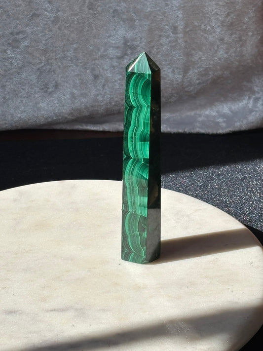 Malachite Slim Tower