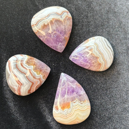 Dream Amethyst Worry Palm Stones