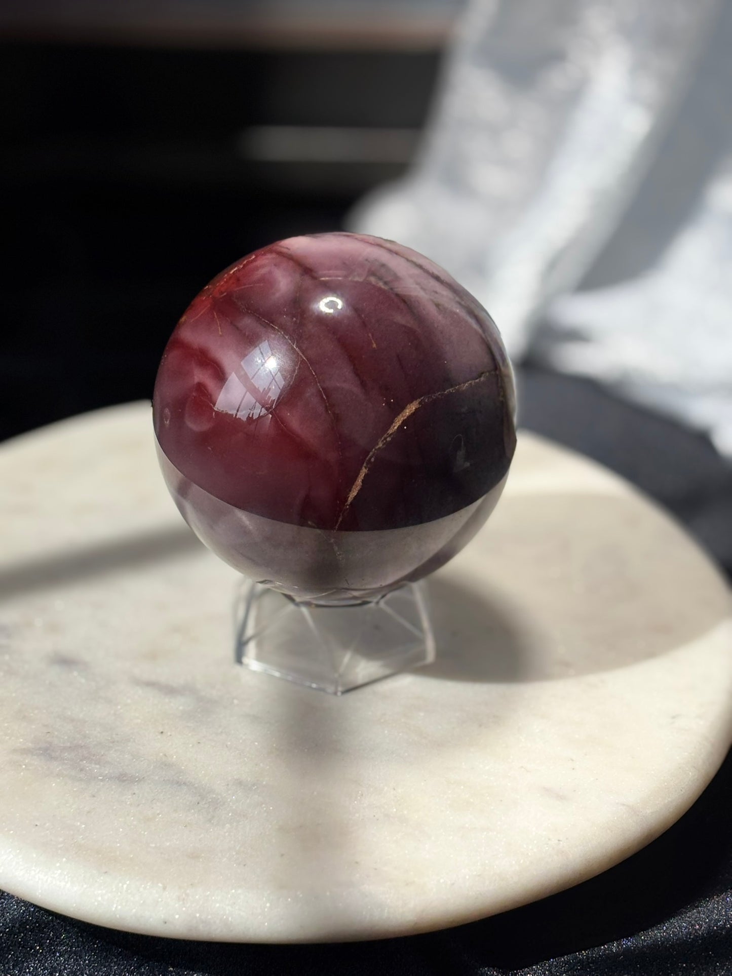 Mookaite Jasper Sphere (Lg)