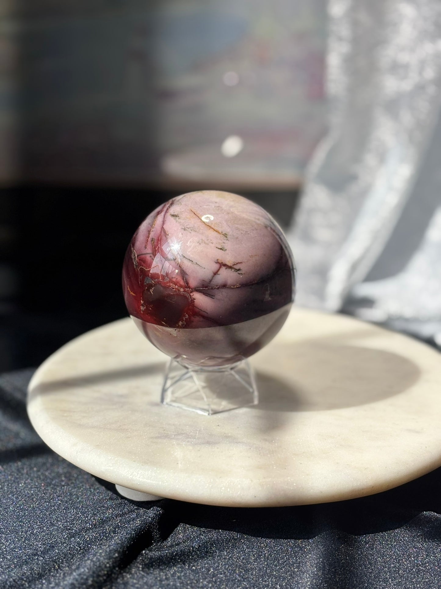 Mookaite Jasper Sphere (Lg)