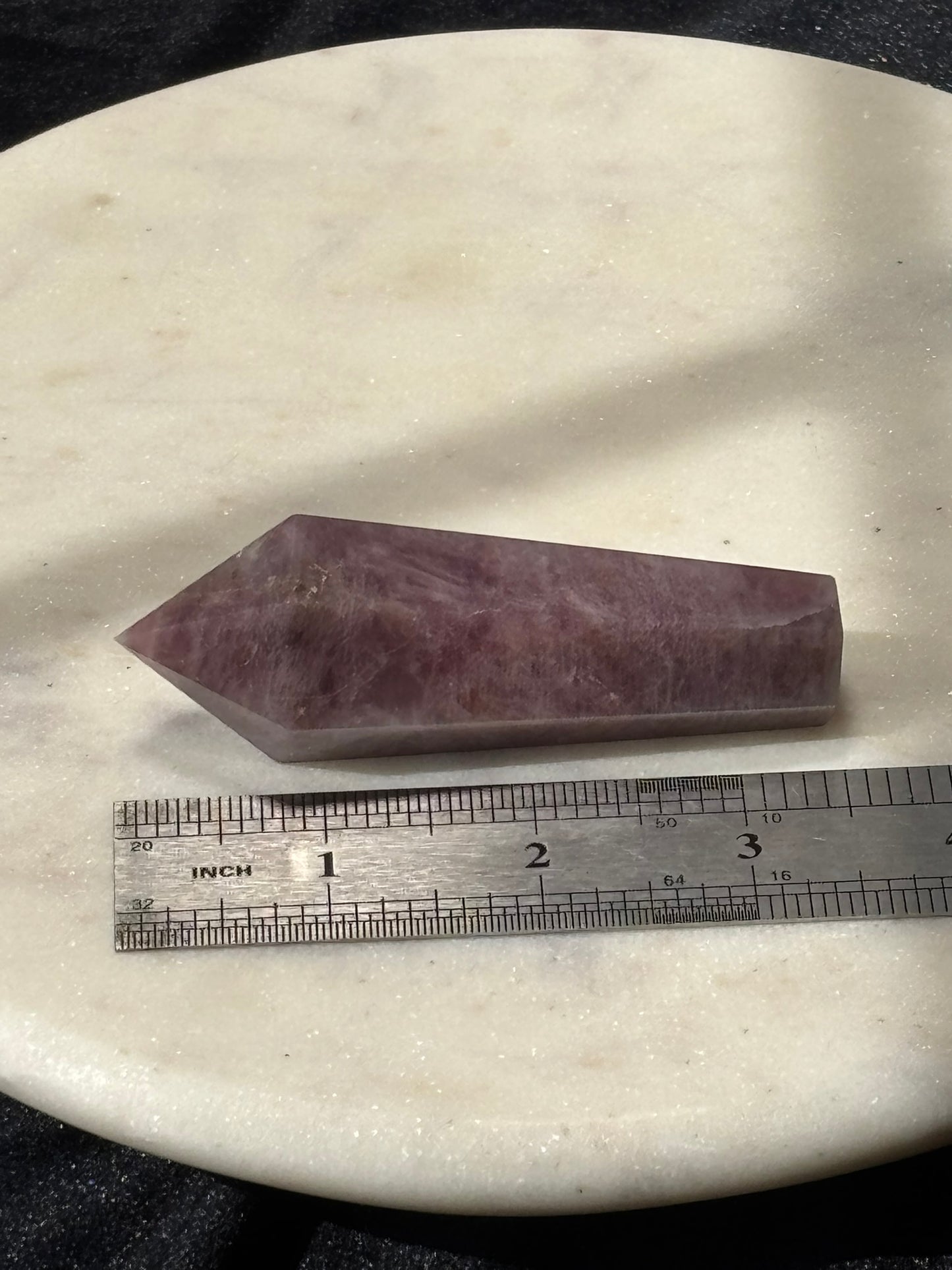 Lavender Rose Quartz Short Wand