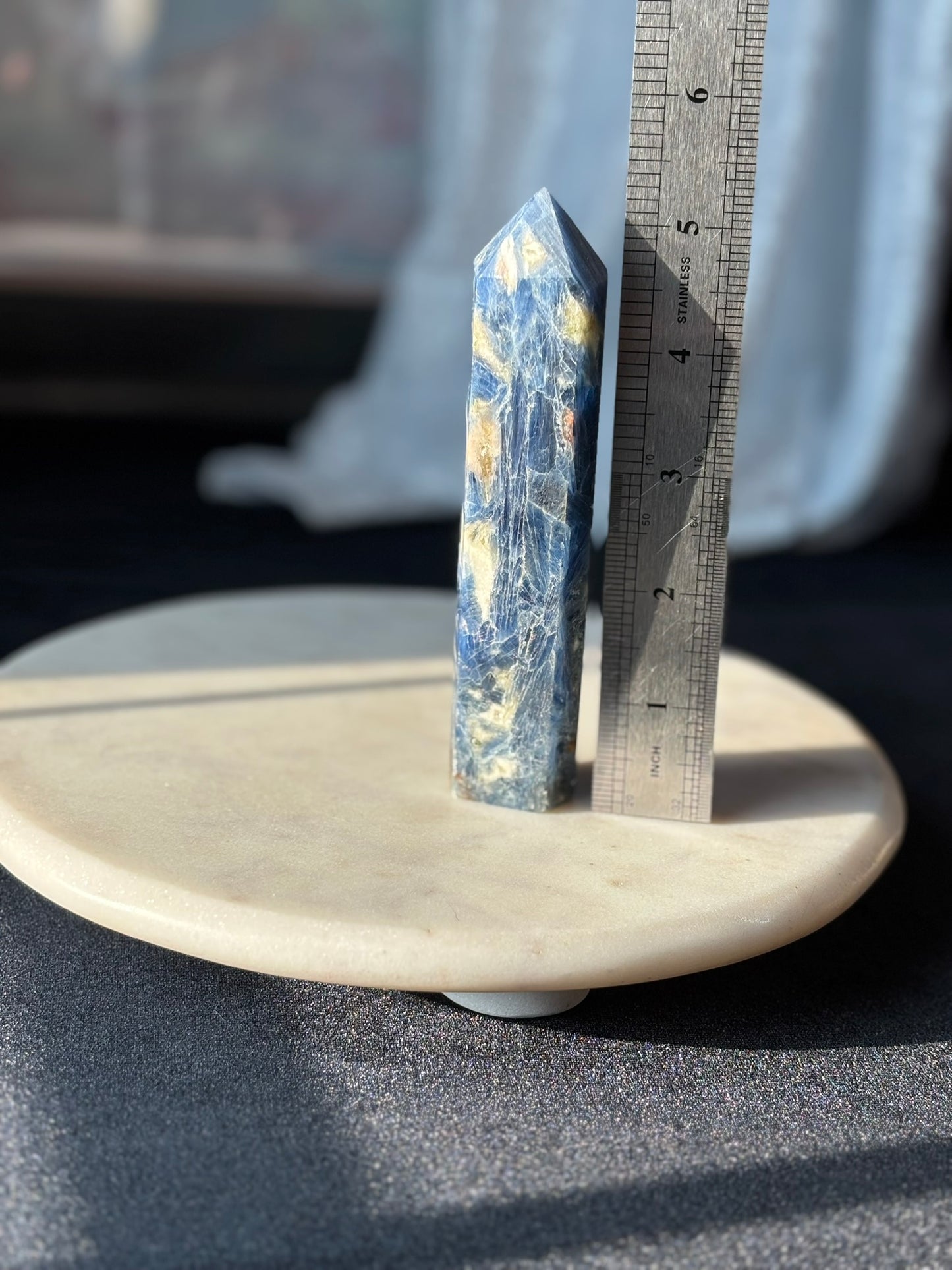 Blue Kyanite Tower